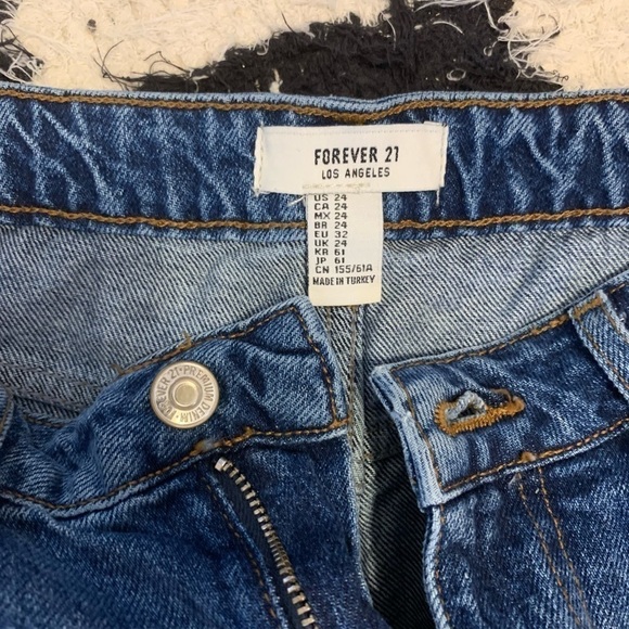 Dark wash cutoff shorts! - Picture 2 of 3